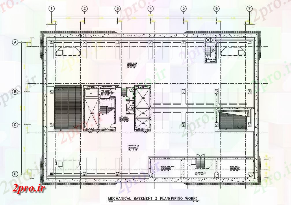 دانلود نقشه جزئیات لوله کشی لوله کشی جزئیات کار از طرحی ساختمان بیمارستان     اتوکد      the دو بعدی   طراحی   (کد161275)
