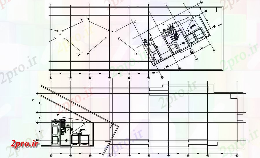 دانلود نقشه هتل - رستوران - اقامتگاه  ساختمان هتل طراحی طرحی طبقه سقف  اتوکد         دو بعدی   (کد161460)