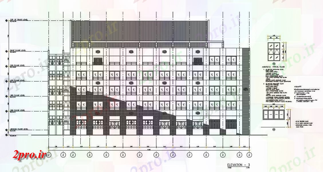 دانلود نقشه بیمارستان -  درمانگاه -  کلینیک جزئیات ساخت و ساز بیمارستان نماات         (کد161594)