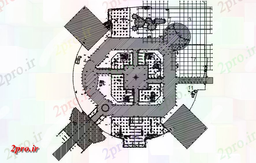 دانلود نقشه برنامه ریزی شهری طرحی جامع ارائه   طراحی اتوکد    خودرو  دو بعدی    (کد161880)