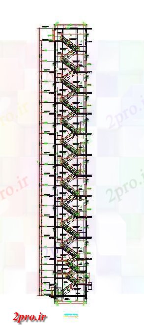 دانلود نقشه پلان مقطعی ساختار بلند ساخت مستمر جزئیات بخش راه پله  اتوکد دو بعدی   نشیمن  با توجه به  در حال حاضر (کد161943)