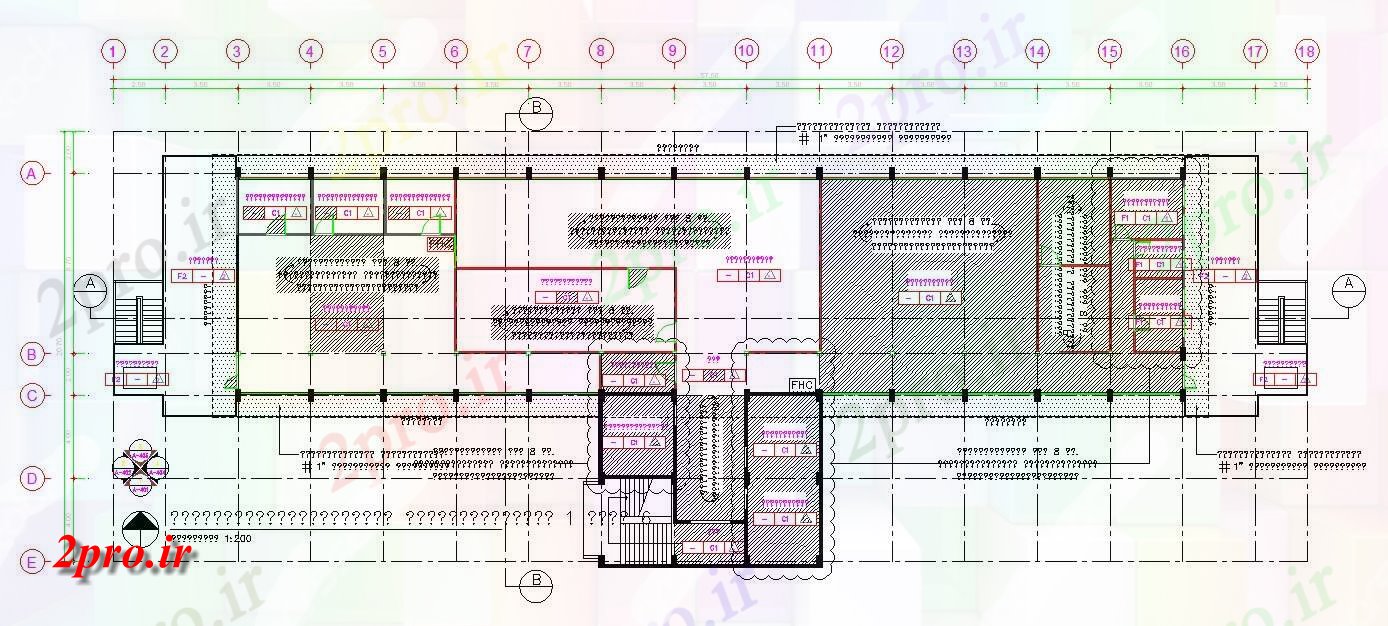 دانلود نقشه پلان مقطعی زباله اتصال خط لوله از ساختمان اداری جزئیات طرحی طبقه     ارائه      دو بعدی   (کد162044)