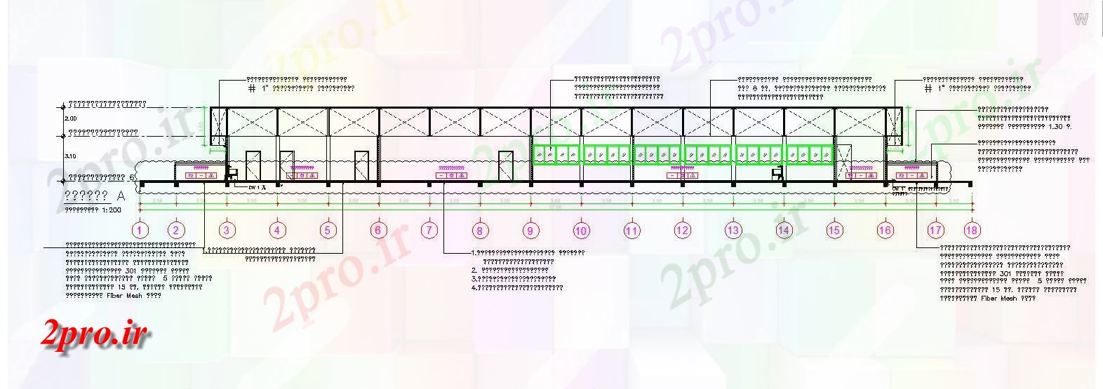 دانلود نقشه پلان مقطعی هدر اتصال لوله از یک طبقه ساختمان و جزئیات بخش  اتوکد     دو بعدی   ارائه   (کد162045)