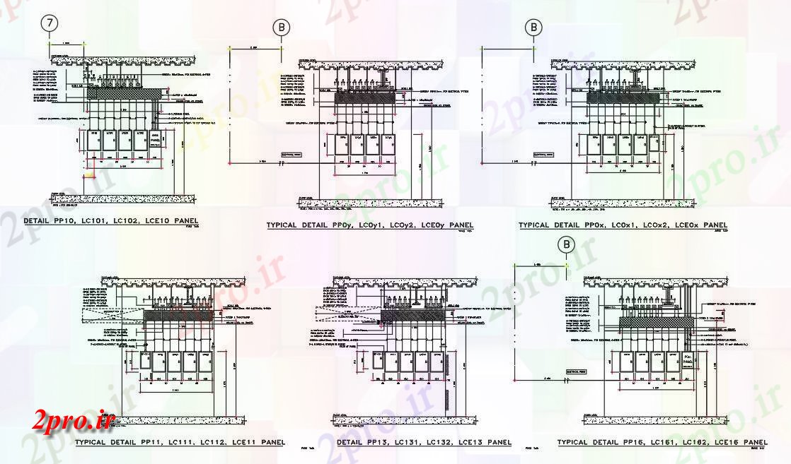 دانلود نقشه برق کشی ، اتصالات سیستم مدار الکتریکی  (کد162159)