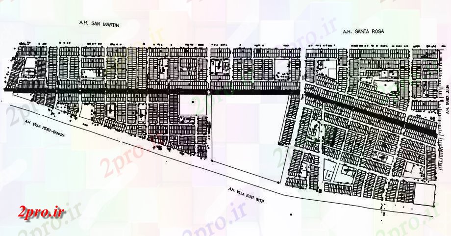 دانلود نقشه برنامه ریزی شهری طرحی جامع مشخص        دو بعدی    (کد162218)