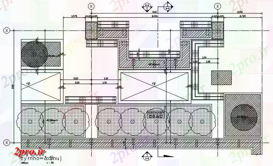 دانلود نقشه پلان مقطعی بخش پرتو را با اطلاعات باغ    دو بعدی        دو بعدی   (کد162436)