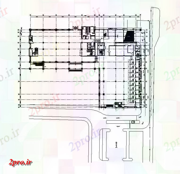 دانلود نقشه پلان مقطعی طرحی های کلیدی ساختمان اداری جزئیات بخش معمولی          دو بعدی   (کد162666)