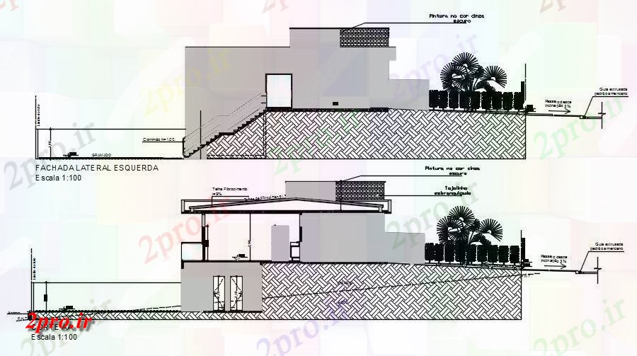 دانلود نقشه خانه های کوچک ، نگهبانی ، سازمانی - بخش جزئیات از خانههای ویلایی  که   ارائه  این اتوکد دو بعدی  رسم  (کد162743)