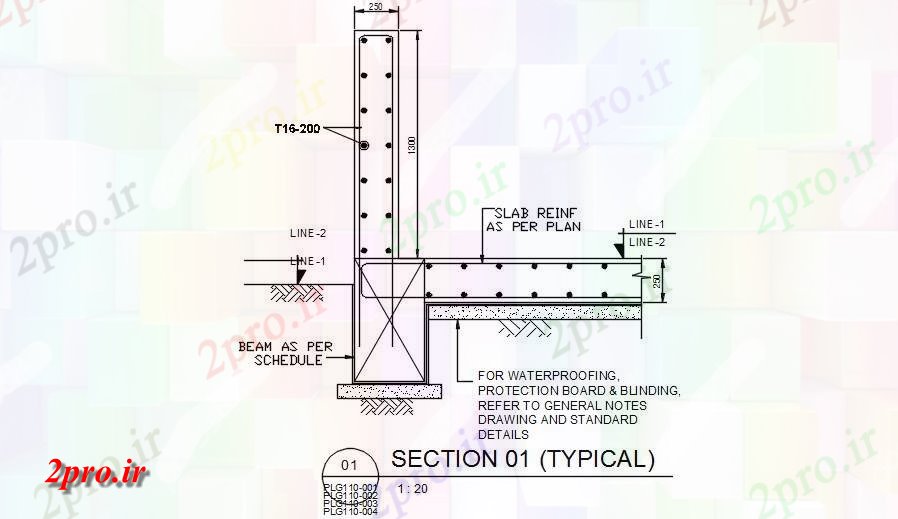 دانلود نقشه پلان مقطعی پرتو و دال تقویت جزئیات بخش   اتوکد  با توجه به  در حال حاضر (کد163070)