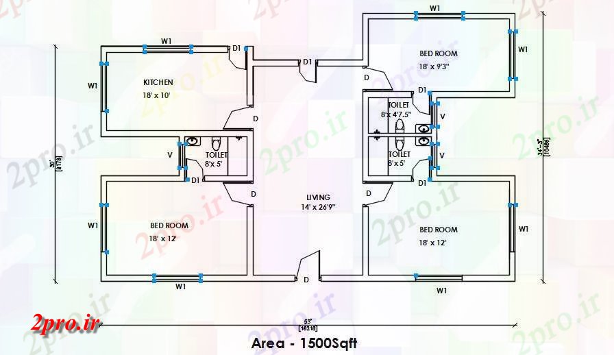 دانلود نقشه مسکونی  ، ویلایی ، آپارتمان  آپارتمان طراحی conceptional   (کد163565)