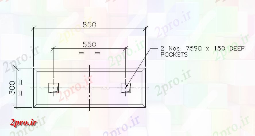 دانلود نقشه جزئیات ساخت و ساز نما از بنیاد تصفیه آب مخزن   دو بعدی  (کد163717)