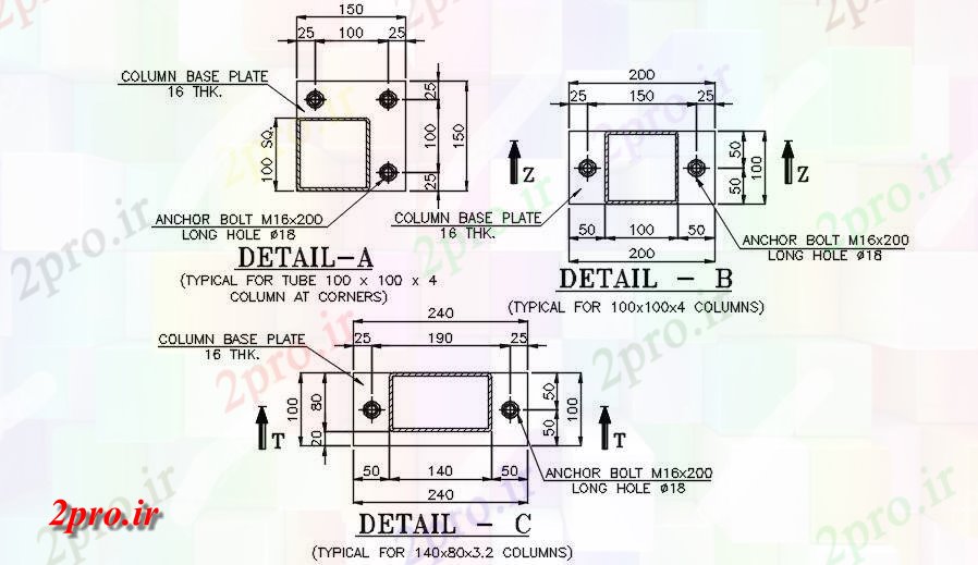 دانلود نقشه جزئیات پایه جزئیات بنیاد از مصرف آب نیز در   دو بعدی          (کد163795)