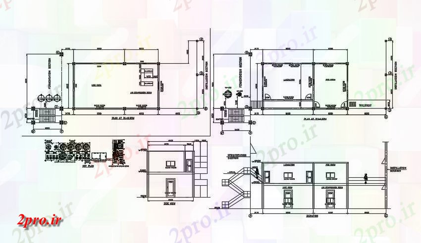 دانلود نقشه کارخانه صنعتی  ، کارگاه بخش جزئیات از آزمایشگاه طراحی   اتوکد     ارائه   (کد163980)