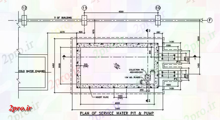 دانلود نقشه جزئیات پایه طرحی خدمات آب گودال و پایه و اساس پمپ جزئیات     اتوکد           (کد164158)
