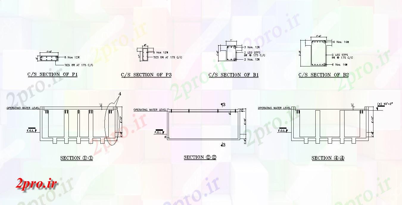 دانلود نقشه پلان مقطعی Cetex خنک کننده جزئیات بخش برج     اتوکد           (کد164354)