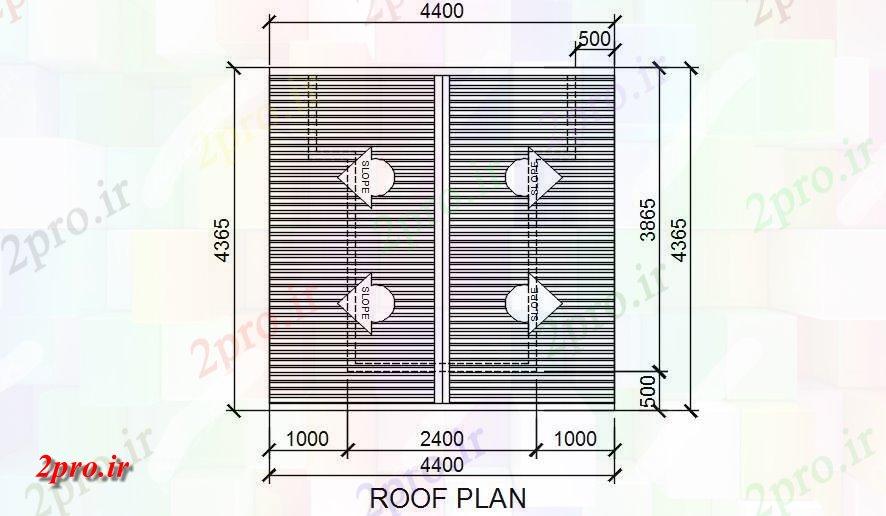 دانلود نقشه طراحی جزئیات ساختار طراحی جزئیات طرحی سقف      (کد164466)