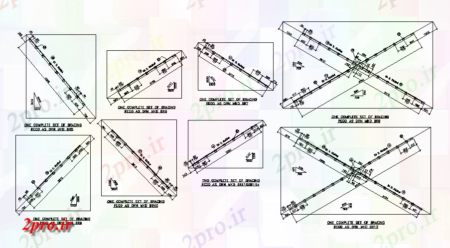 دانلود نقشه طراحی جزئیات ساختار جزئیات پرانتز  (کد164722)
