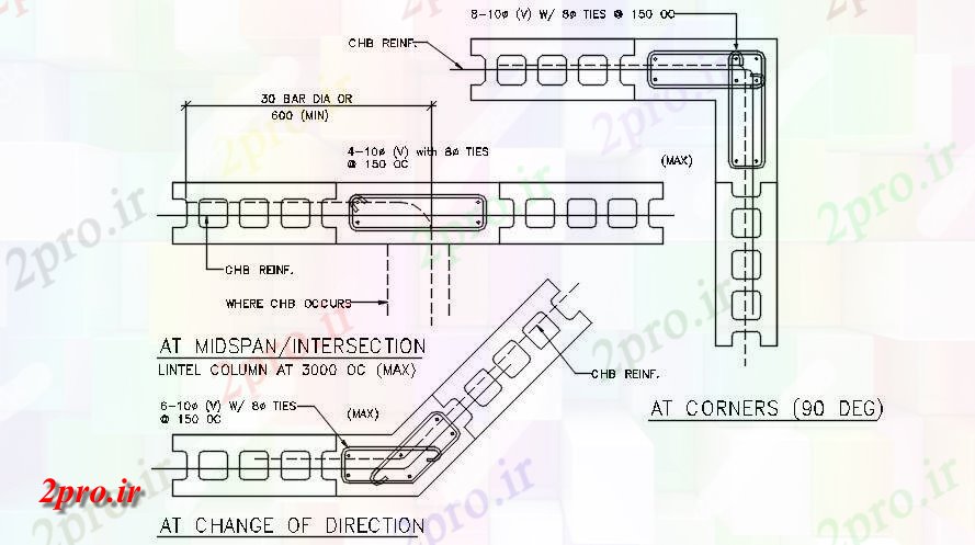 دانلود نقشه جزئیات ساختار بخش جزئیات آسانسور  (کد164781)
