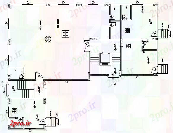 دانلود نقشه کلیسا - معبد - مکان مذهبی   اتوکد دو بعدی  دارای طرحی کلیسا فوق العاده     دو بعدی   (کد164890)