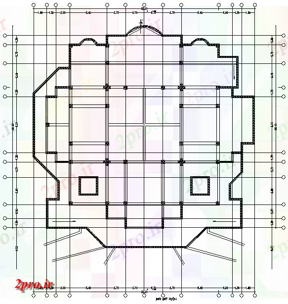 دانلود نقشه کلیسا - معبد - مکان مذهبی طرحی کلیسای جمله منطقه ساخته   تا     اتوکد        دو بعدی   (کد164892)