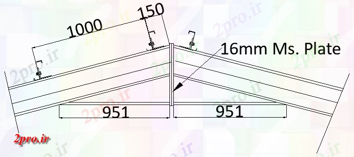 دانلود نقشه قالب اسکلت فلزی  جزئیات پوشش چوبی کلیسا     اتوکد           (کد164956)