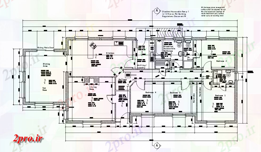 دانلود نقشه مسکونی ، ویلایی ، آپارتمان x10m جزئیات طرحی خانه اتوکد 9 در 23 متر (کد165112)