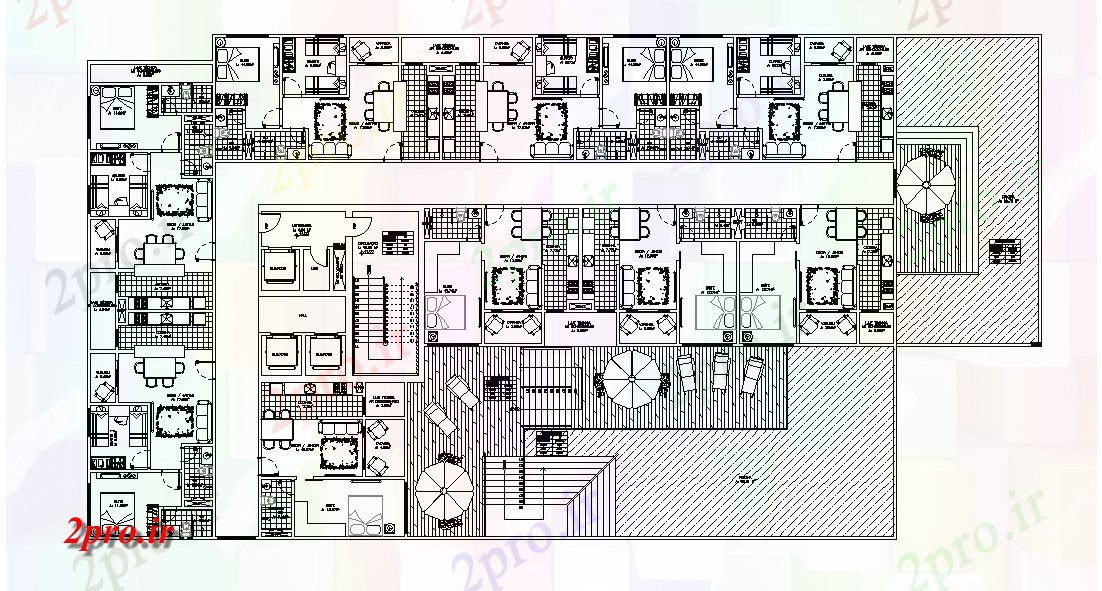 دانلود نقشه مسکونی  ، ویلایی ، آپارتمان  طرحی ساختمان آپارتمان   چند     اتوکد        دو بعدی  (کد165572)