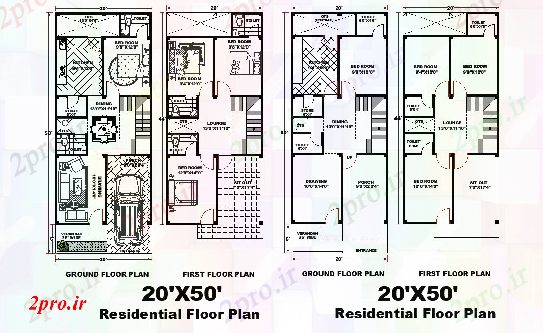 دانلود نقشه مسکونی ، ویلایی ، آپارتمان x50 شرق طرحی مواجه خانه به عنوان در هر شرا Vastu را های دو بعدی اتوکد 6 در 15 متر (کد165590)