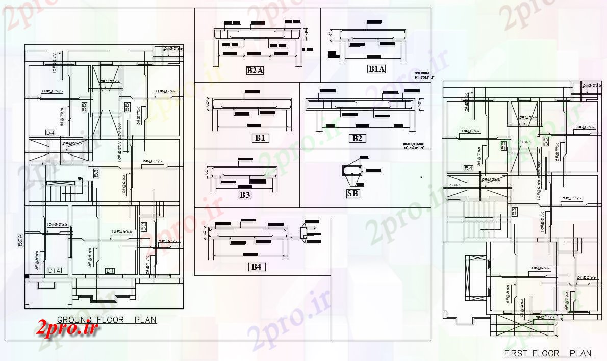 دانلود نقشه طراحی جزئیات تقویت کننده تقویت طراحی جزئیات از خانههای ویلایی    (کد166048)