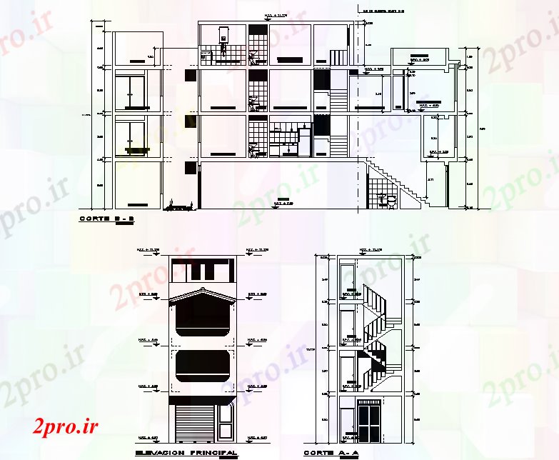 دانلود نقشه ساختمان اداری - تجاری - صنعتی ساختمان شرکت بخش داخلی جزئیات    طراحی   (کد166465)