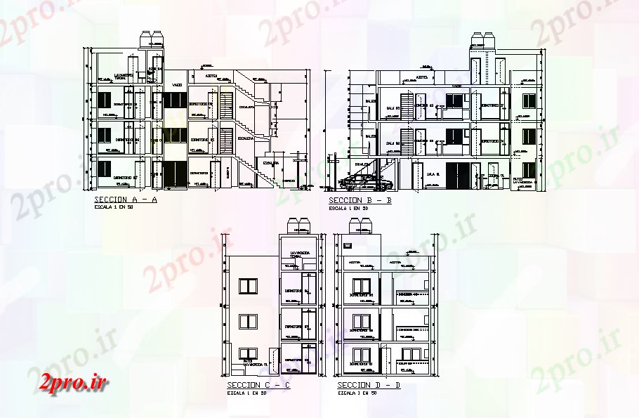 دانلود نقشه مسکونی  ، ویلایی ، آپارتمان  بخش محل اقامت آپارتمان   ساخت و ساز مربوط به جزئیات  طراحی  معرفی  اند   (کد166607)
