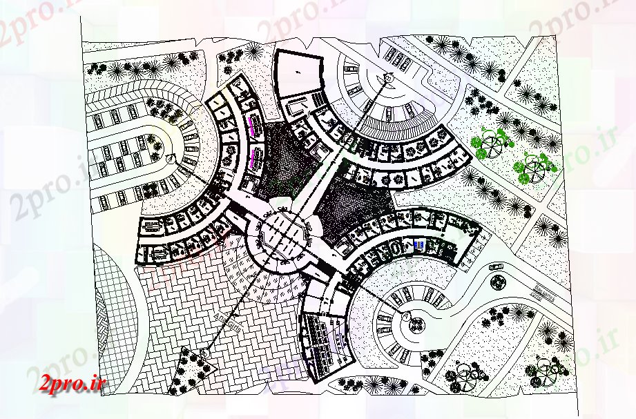 دانلود نقشه برنامه ریزی شهری این   برنامه ریزی شهر    طراحی   (کد166728)