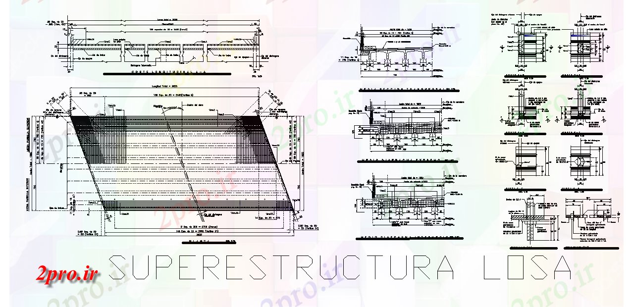 دانلود نقشه طراحی جزئیات ساختار جزئیات ساختار تقویت کار می کند جزئیات مدل طراحی (کد166769)