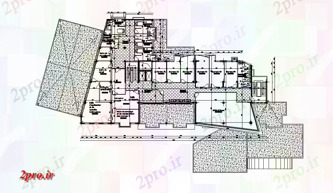دانلود نقشه خانه های کوچک ، نگهبانی ، سازمانی - متوسل طرحی ارائه اتوکد دو بعدی 28 در 51 متر (کد166806)