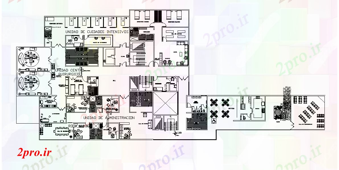 دانلود نقشه ساختمان اداری - تجاری - صنعتی شرکت کف دفتر طراحی طرحی 28 در 69 متر (کد166823)