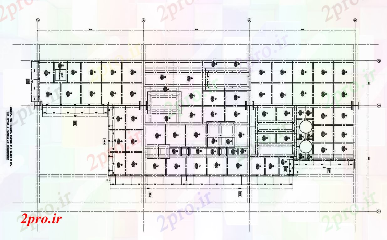 دانلود نقشه جزئیات ستون پرتو طراحی برای شرکت ساختمانی  (کد166847)
