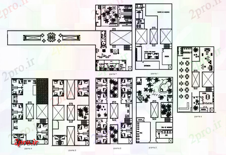 دانلود نقشه مسکونی ، ویلایی ، آپارتمان طرحی طبقه توچال 35 در 55 متر (کد166969)