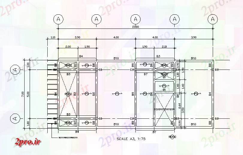 دانلود نقشه جزئیات ساخت و ساز RCC ساخت و ساز خانه طرحی   (کد167203)