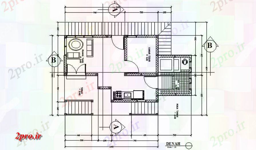 دانلود نقشه مسکونی  ، ویلایی ، آپارتمان  نگاه جبهه که از نما خانه های چوبی     (کد167455)