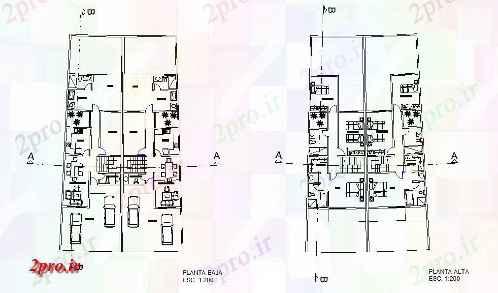 دانلود نقشه مسکونی  ، ویلایی ، آپارتمان  طرحی خانه مشترک طرحی خانه فردی  که   (کد168721)