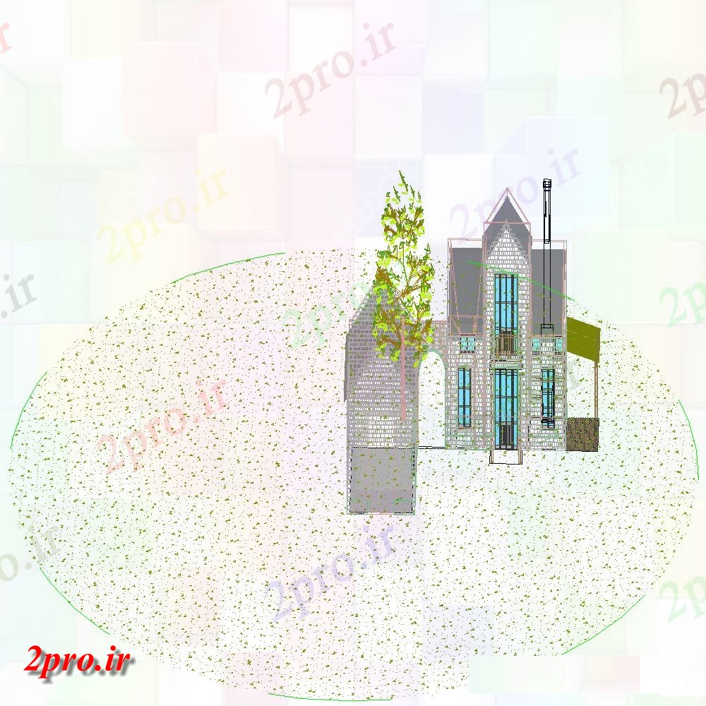 دانلود تری دی 3D خانه (کد20349)
