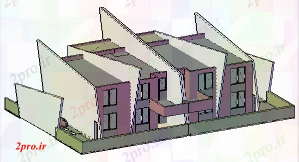 دانلود تری دی  D رسم خانواده طراحی خانه طراحی کد  (کد20682)