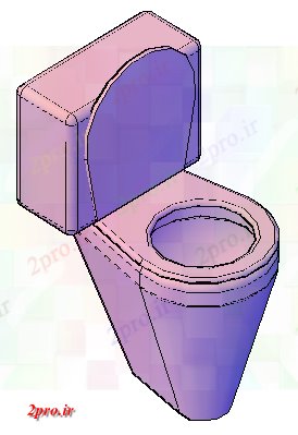دانلود تری دی  مدرن D توالت طراحی طراحی کد  (کد20761)