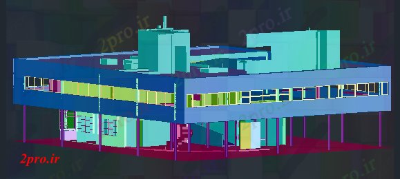 دانلود تری دی  D خانههای ییلاقی طراحی با نگاه مدرن کد  (کد20765)