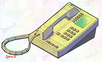 دانلود تری دی  D بلوک از تلفن های طراحی طراحی کد  (کد20963)