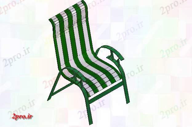 دانلود تری دی  ارتفاع پاسیو صندلی فایل D کد  (کد21795)