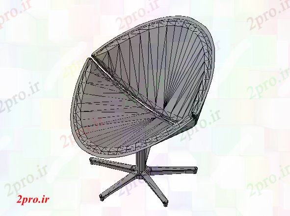 دانلود تری دی  طراح صندلی مفهوم D کد  (کد21826)