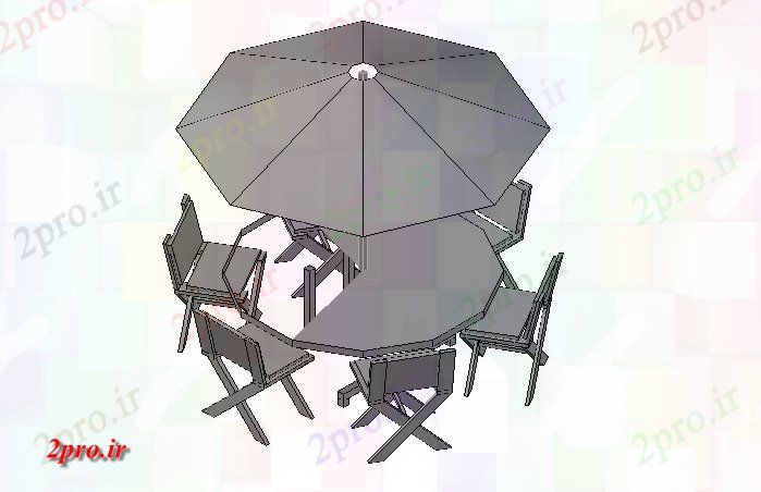 دانلود تری دی  باغ میز و صندلی ارتفاع در D کد  (کد21829)