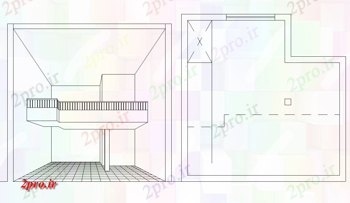 دانلود تری دی  ایزومتریک  d مشاهده جزئیات فایل dwg کد  (کد22323)