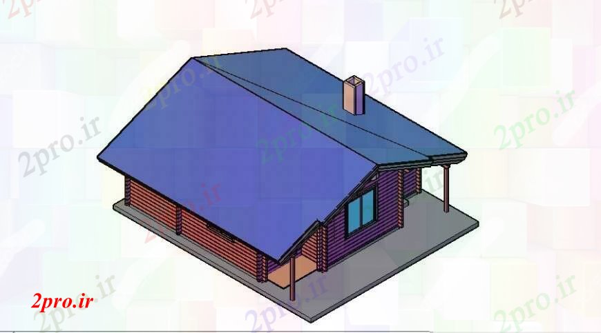 دانلود تری دی  D طراحی  مدل جزئیات واحدهای مسکونی به فایل اتوکد کد  (کد23839)